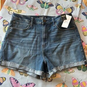 A&F Denim Blue Women's Shorts